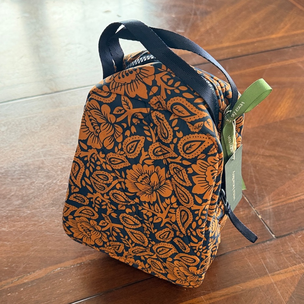 Vera Bradley Orange and navy Floral Mini Bag